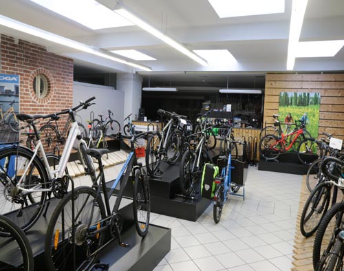 Radsalon Saarbrücken - Bikeshop Innenansicht 02