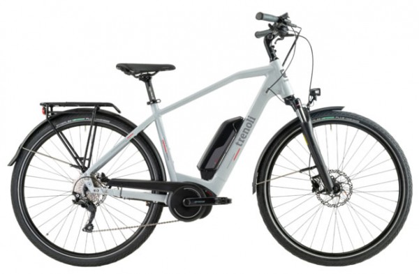 TRENOLI Brenta Sportivo M - Bosch E-Bike - Modell 2020 (Light Grey)